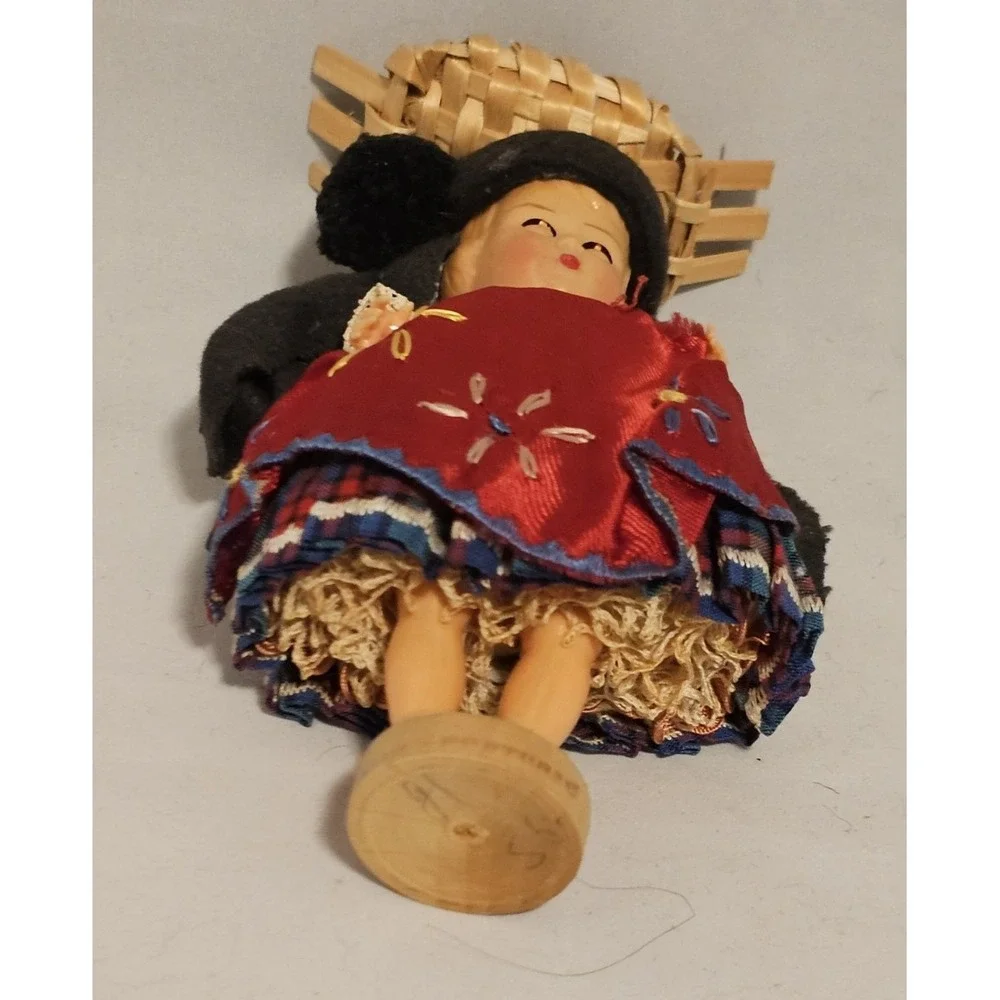 Vintage Traditional Portuguese Doll Nazare Portugal 7